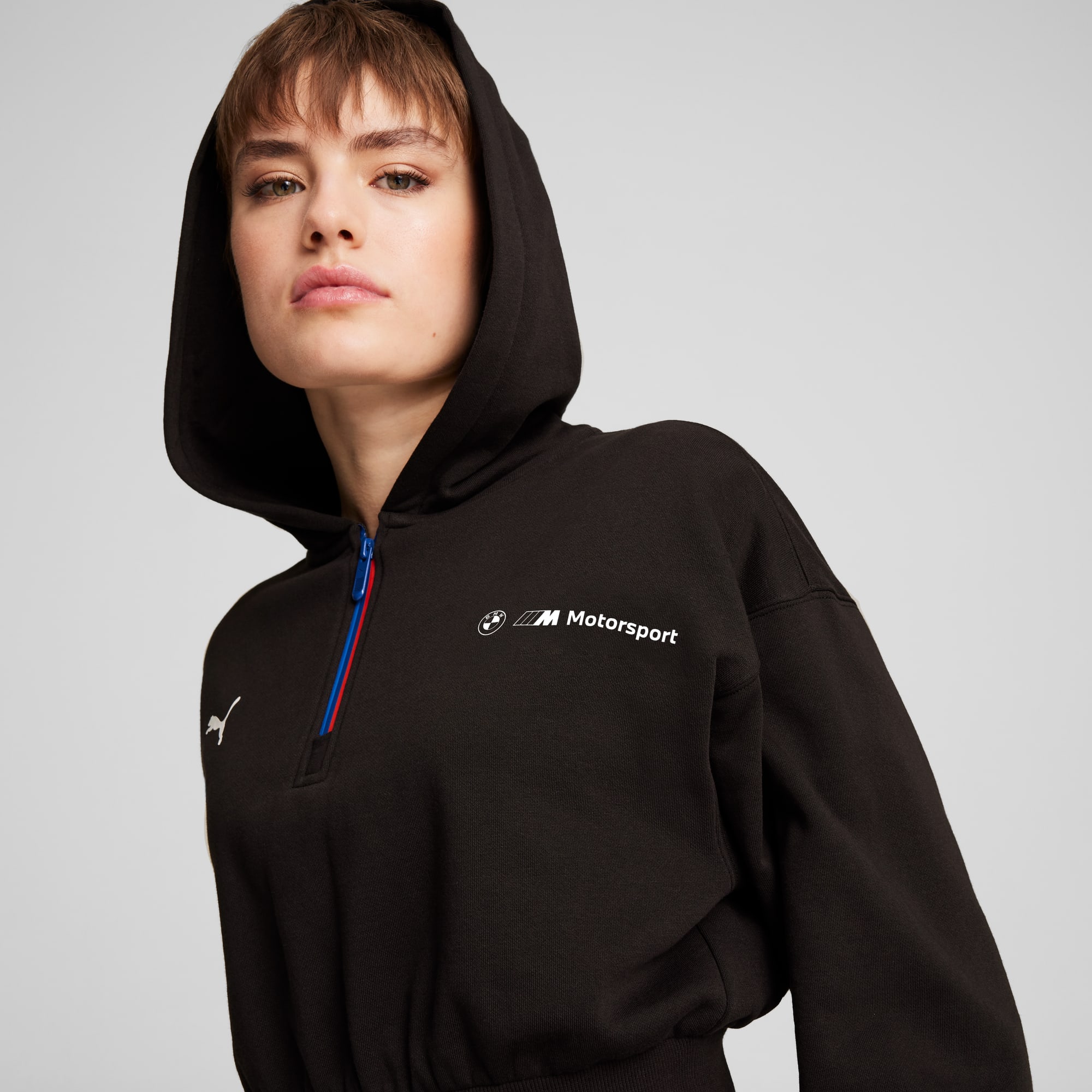 BMW M Motorsport ESS Half Zip Hoodie Women